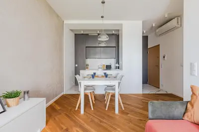 Część wypoczynkowa w obiekcie SuperApart Kolejowa 49a - Blisko centrum i metra