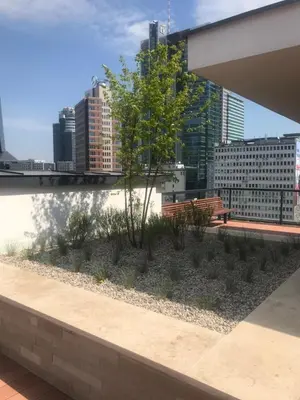 Budynek, w którym mieści się apartament