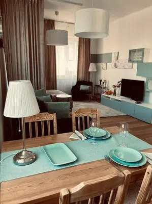 Kuchnia lub aneks kuchenny w obiekcie Studio Centrum
