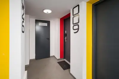 Plan piętra w obiekcie Pole Mokotowskie Comfort Studio by BookingHost