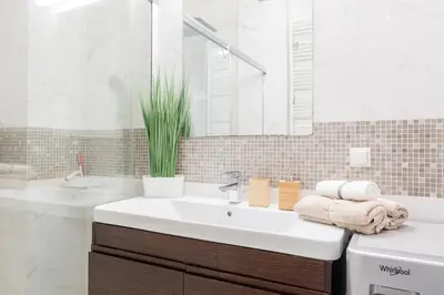 Łazienka w obiekcie Peanut Premium Apartment Ochota