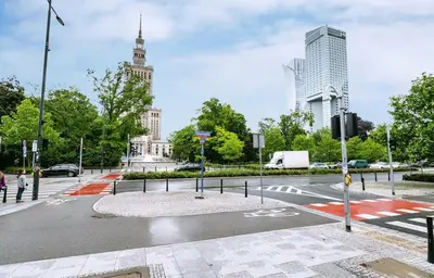 Plan piętra w obiekcie Cinnamon Apartment Metro Swietokrzyska