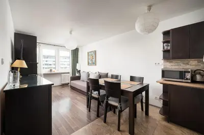 Plan piętra w obiekcie Solec Powiśle Apartment with the View by BookingHost