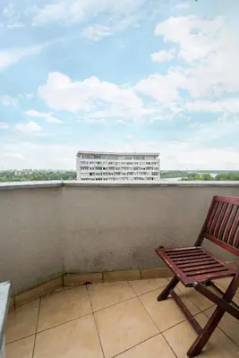 Plan piętra w obiekcie Solec Powiśle Apartment with the View by BookingHost