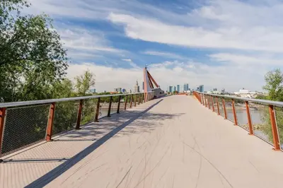 Plan piętra w obiekcie Riverside Residence Port Praski