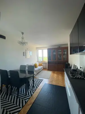 Część wypoczynkowa w obiekcie Appartement dans le centre avec une vue imprenable