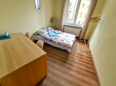 Łóżko lub łóżka w pokoju w obiekcie 10Q- Z6 Room 602B