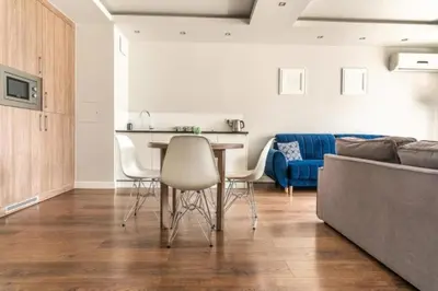 Część wypoczynkowa w obiekcie Urban Apartaments - Great Location - City Center - Wronia 45