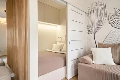 Łóżko lub łóżka w pokoju w obiekcie Urban Apartaments - Great Location - City Center - Giełdowa 4A