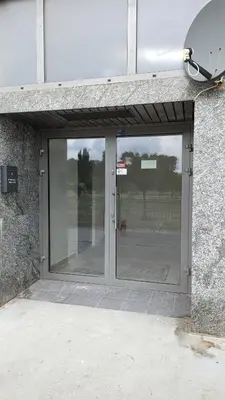 Fasada lub wejście do obiektu Studio Floor -1 no window Kijowska Stadium