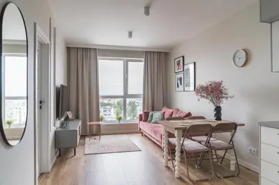Część wypoczynkowa w obiekcie Apartament Pełczyńskiego 3