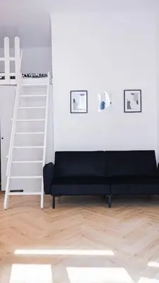 Część wypoczynkowa w obiekcie Klimatyczne Studio w Historycznej Pradze - Stadion Narodowy, Centrum