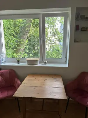 Część wypoczynkowa w obiekcie Karmel Apartment