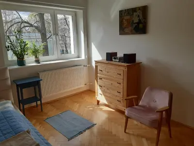 Część wypoczynkowa w obiekcie Karmel Apartment