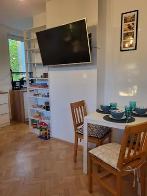 Kuchnia lub aneks kuchenny w obiekcie Cozy Studio Dzielna