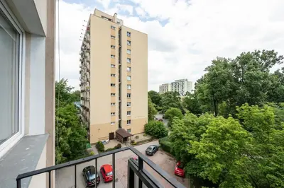 Budynek, w którym mieści się apartament