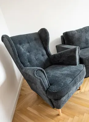 Część wypoczynkowa w obiekcie Nowa Praga Standard Apartment by BookingHost