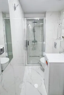 Łazienka w obiekcie A3 - Queen Double Room - Warsaw City Haven - Shared Bathrooms - self check-in