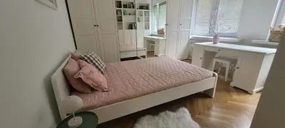 Łóżko lub łóżka w pokoju w obiekcie Fitmaison Apartment Ochota