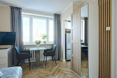 Kuchnia lub aneks kuchenny w obiekcie Privilage Studio Your Home at Emilii Plater 55