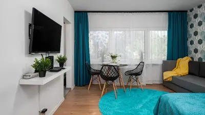 Część wypoczynkowa w obiekcie Kasprowicza Apartments - Bielany, Sun & Snow
