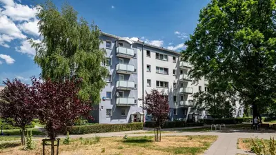 Budynek, w którym mieści się apartament