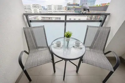 Plan piętra w obiekcie Burakowska 16 Apartament z Balkonem i Parkingiem Warszawska Wola by Noclegi Renters