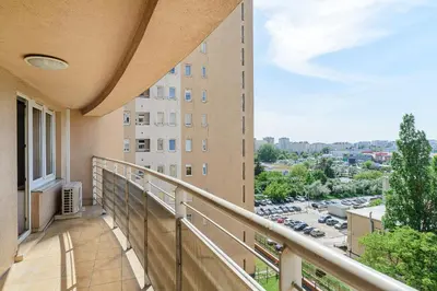 Balkon lub taras w obiekcie Praga Południe - P&O Apartments