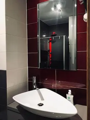 Łazienka w obiekcie Nowoczesny apartament na Pradze