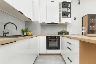Kuchnia lub aneks kuchenny w obiekcie Klimatyczny Apartament na Wilanowie Parking & Balkon by Noclegi Renters
