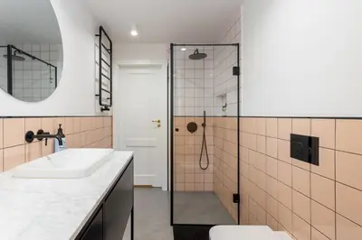 Łazienka w obiekcie Marmo Apartments Powiśle