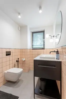 Łazienka w obiekcie Marmo Apartments Powiśle