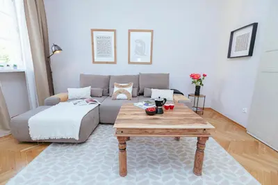 Część wypoczynkowa w obiekcie Piekarska 2A - 2 sypialnie - Stare Miasto - Better Rental