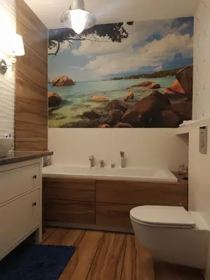 Łazienka w obiekcie Apartament Ursus
