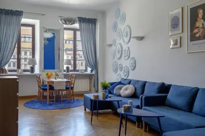 Część wypoczynkowa w obiekcie Old Town Home - Premium Apartment