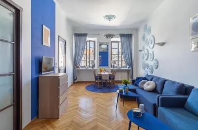 Część wypoczynkowa w obiekcie Old Town Home - Premium Apartment