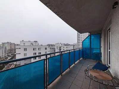 Balkon lub taras w obiekcie Etno Chic Studio Ursynow