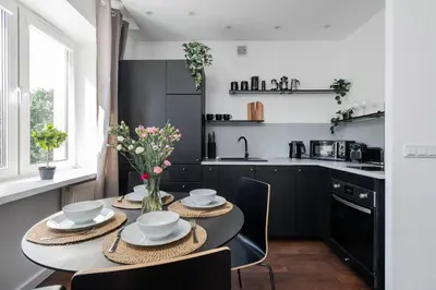 Kuchnia lub aneks kuchenny w obiekcie Espresso Apartment City Center Elektoralna