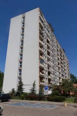 Budynek, w którym mieści się apartament