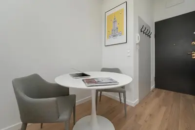Plan piętra w obiekcie Gagarina Warszawa Przytulne Studio by Noclegi Renters