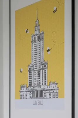 Plan piętra w obiekcie Gagarina Warszawa Przytulne Studio by Noclegi Renters
