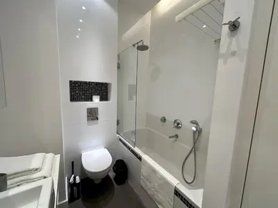 Łazienka w obiekcie Apartament NiePokorny