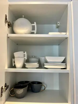 Kuchnia lub aneks kuchenny w obiekcie Apartament NiePokorny