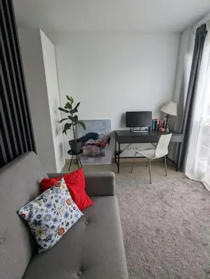 Telewizja i/lub zestaw kina domowego w obiekcie Relax Studio Centrum Lux Mattress-Bath-Netflix