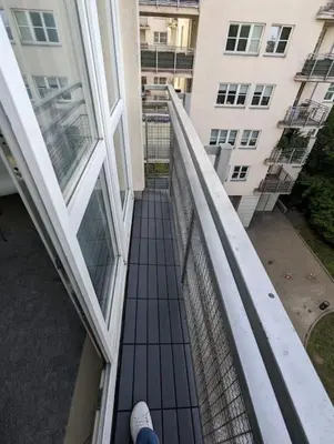 Balkon lub taras w obiekcie Relax Studio Centrum Lux Mattress-Bath-Netflix