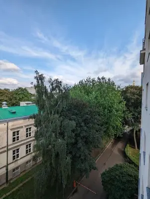 Budynek, w którym mieści się apartament