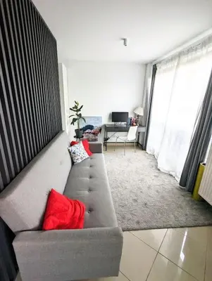 Część wypoczynkowa w obiekcie Relax Studio Centrum Lux Mattress-Bath-Netflix