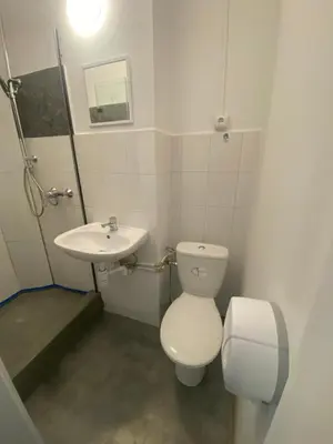 Łazienka w obiekcie Hostel Harmonia