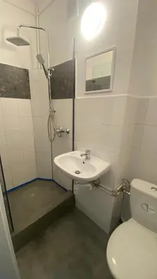 Łazienka w obiekcie Hostel Harmonia