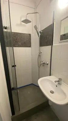 Łazienka w obiekcie Hostel Harmonia